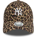 mutsid-kumer-leopard-reguleeritav-9forty-new-york-yankees-mlb-new-era