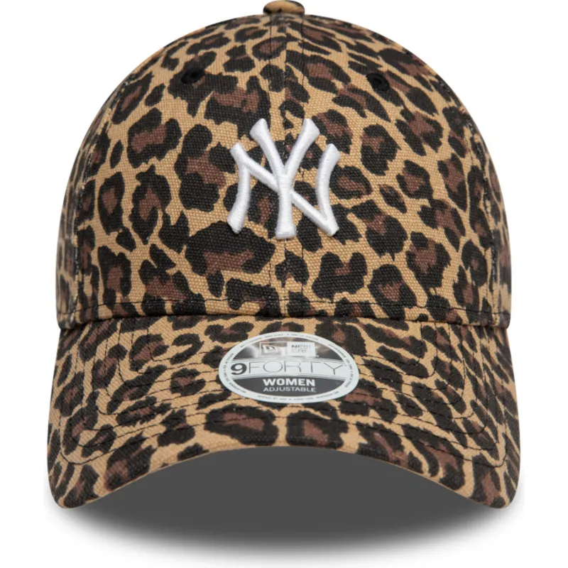 mutsid-kumer-leopard-reguleeritav-9forty-new-york-yankees-mlb-new-era