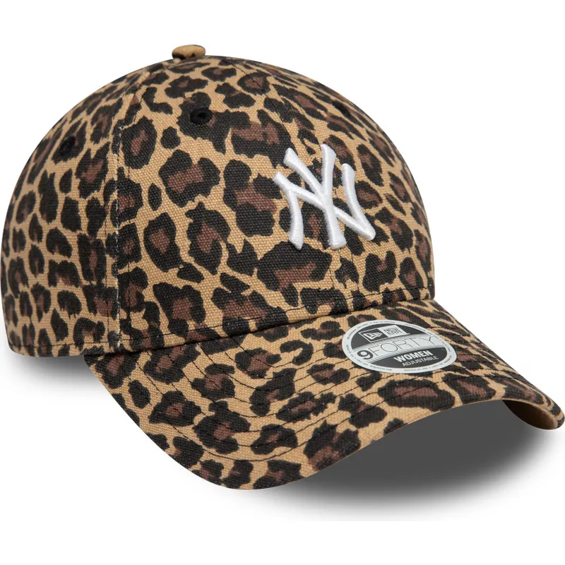 mutsid-kumer-leopard-reguleeritav-9forty-new-york-yankees-mlb-new-era