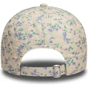 cap-kumer-beige-adjustable-strap-9twenty-floral-quilt-new-york-yankees-mlb-new-era