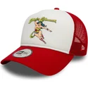 mutsid-kumer-punane-snapback-lastele-9forty-a-frame-wonder-woman-dc-comics-new-era