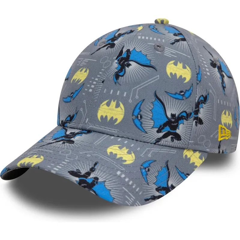 mutsid-kumer-hall-reguleeritav-rihm-lastele-9forty-all-over-print-batman-dc-comics-new-era