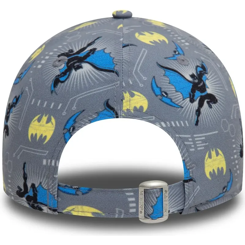 mutsid-kumer-hall-reguleeritav-rihm-lastele-9forty-all-over-print-batman-dc-comics-new-era