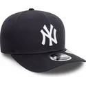 new-era-curved-brim-9seventy-stretch-snap-new-york-yankees-mlb-navy-blue-snapback-cap