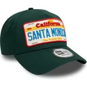 mutsid-kumer-roheline-snapback-9forty-a-frame-license-plate-santa-monica-ciudades-y-playas-new-era