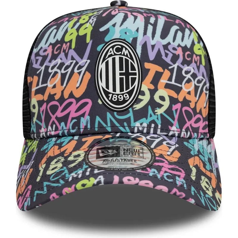 mutsid-kumer-mitmevarviline-snapback-9forty-a-frame-grafiti-all-over-print-ac-milan-serie-a-new-era