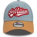 mutsid-kumer-mitmevarviline-reguleeritav-9forty-denim-ac-milan-serie-a-new-era