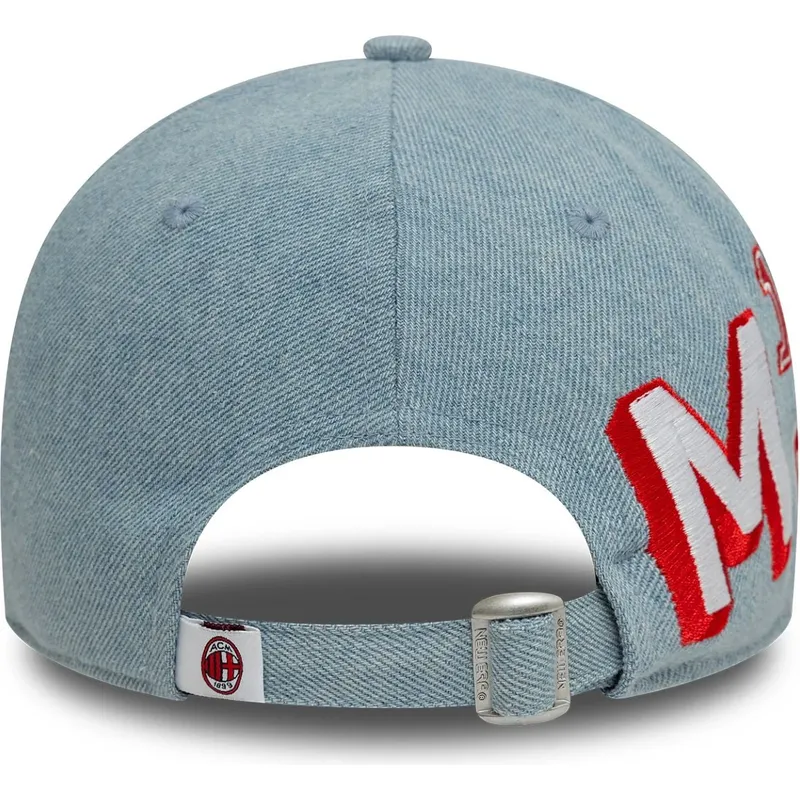 mutsid-kumer-mitmevarviline-reguleeritav-9forty-denim-ac-milan-serie-a-new-era