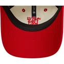 mutsid-kumer-punane-reguleeritav-9twenty-contrast-visor-manchester-united-football-club-premier-league-new-era