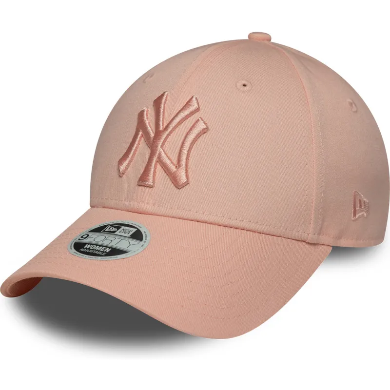 mutsid-kumer-roosa-reguleeritav-rihm-9forty-league-essential-new-york-yankees-mlb-new-era