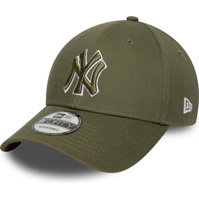 cap-kumer-green-adjustable-strap-9forty-outline-new-york-yankees-mlb-new-era cap-kumer-green-adjustable-strap-9forty-outline-new-york-yankees-mlb-new-era