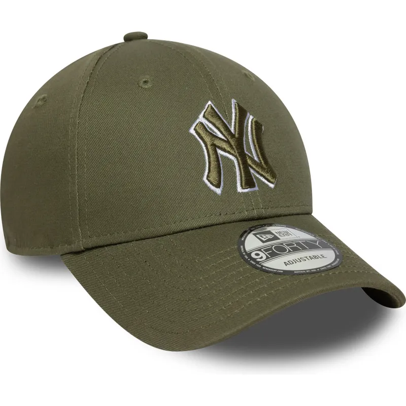 cap-kumer-green-adjustable-strap-9forty-outline-new-york-yankees-mlb-new-era cap-kumer-green-adjustable-strap-9forty-outline-new-york-yankees-mlb-new-era