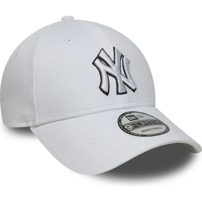 mutsid-kumer-valge-reguleeritav-9forty-outline-new-york-yankees-mlb-new-era mutsid-kumer-valge-reguleeritav-9forty-outline-new-york-yankees-mlb-new-era