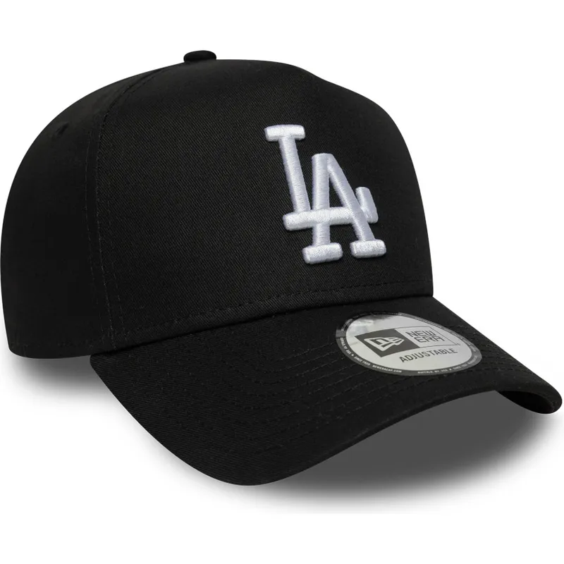 cap-kumer-black-snapback-e-frame-league-essential-los-angeles-dodgers-mlb-new-era