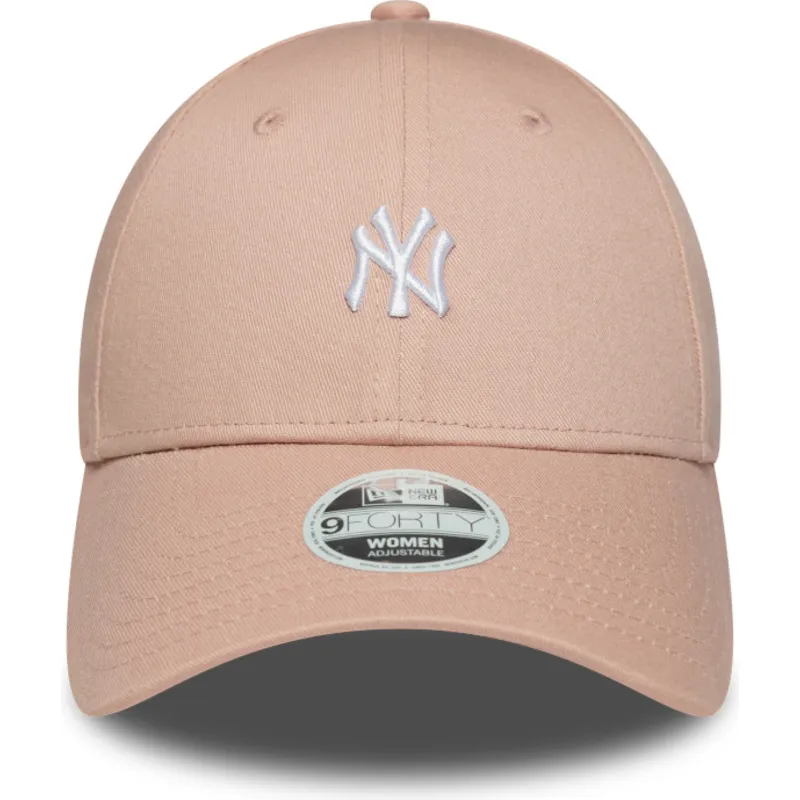 cap-kumer-pink-adjustable-strap-9forty-mini-new-york-yankees-mlb-new-era cap-kumer-pink-adjustable-strap-9forty-mini-new-york-yankees-mlb-new-era