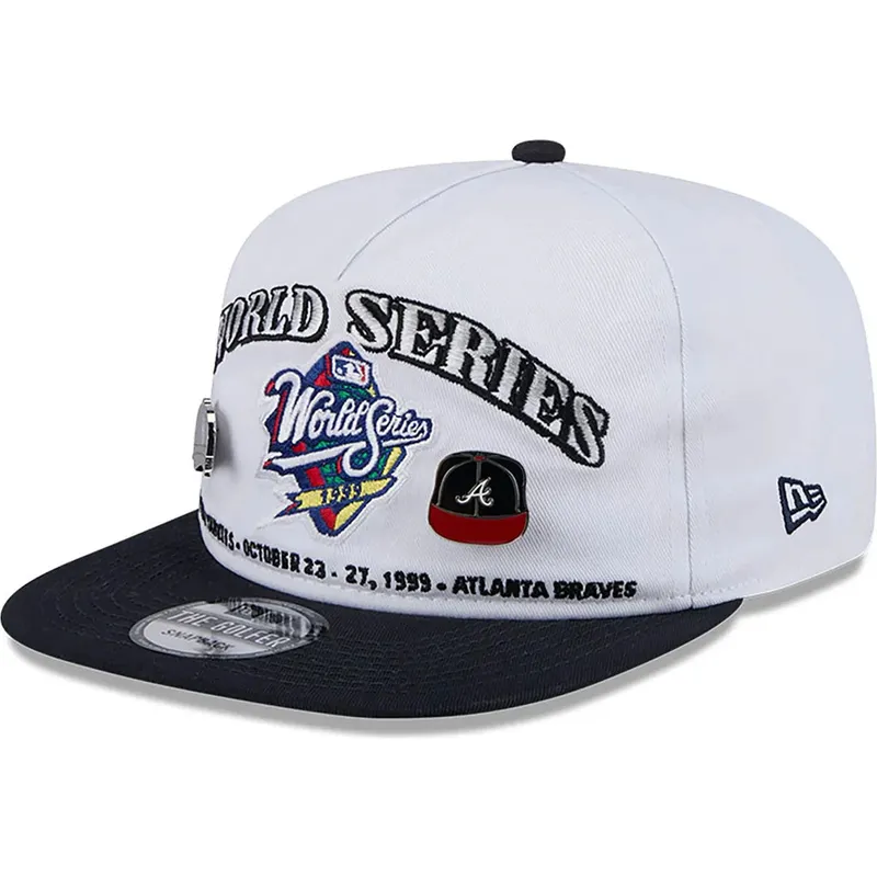 cap-lame-black-snapback-golfer-championship-pin-new-york-yankees-atlanta-braves-mlb-new-era