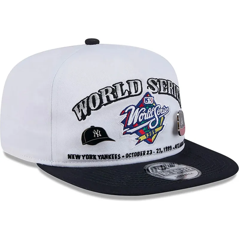 cap-lame-black-snapback-golfer-championship-pin-new-york-yankees-atlanta-braves-mlb-new-era