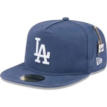 Mütsid lame sinine reguleeritav 59FIFTY A Frame Championship Side Flag Los Angeles Dodgers MLB New Era