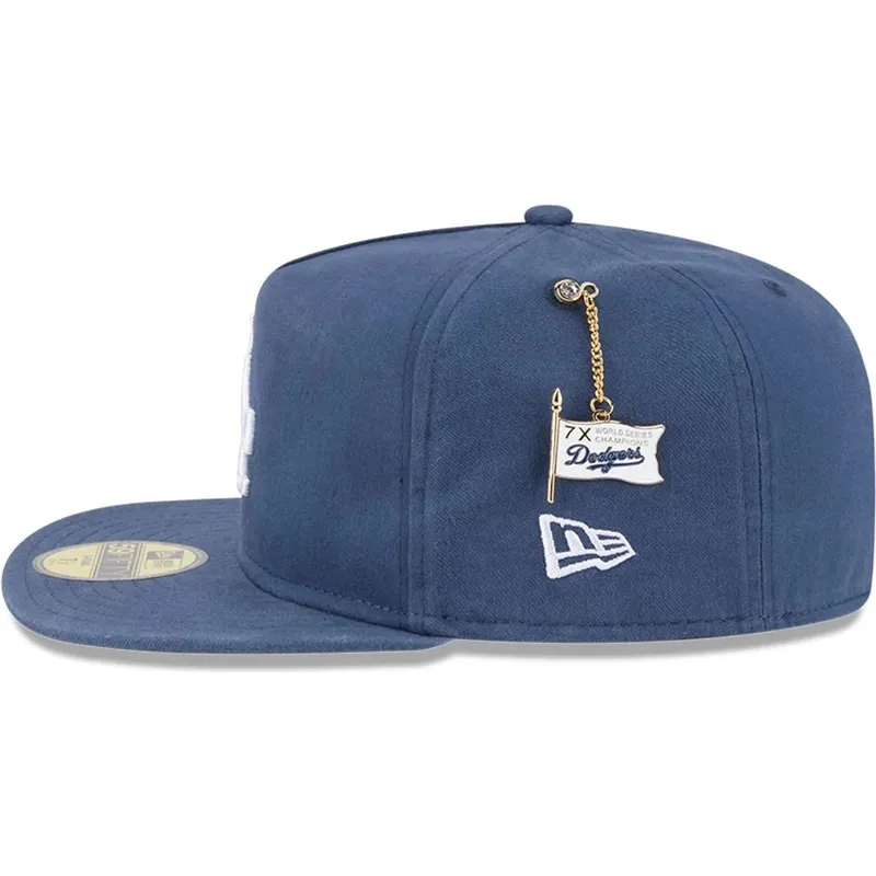 mutsid-lame-sinine-reguleeritav-59fifty-a-frame-championship-side-flag-los-angeles-dodgers-mlb-new-era