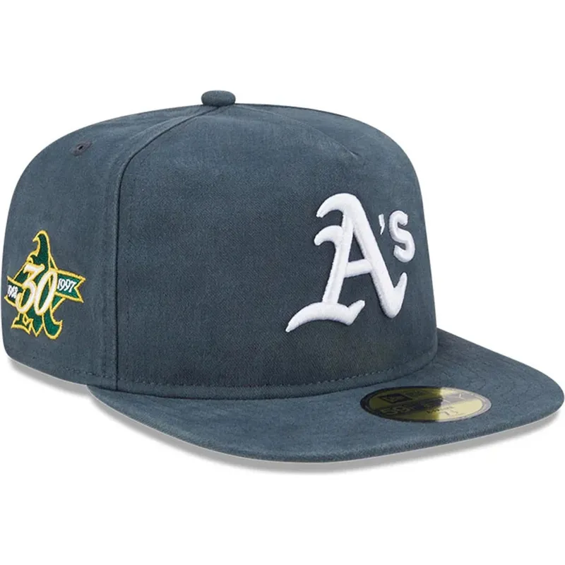 mutsid-lame-roheline-liibuv-59fifty-a-frame-championship-side-flag-oakland-athletics-mlb-new-era