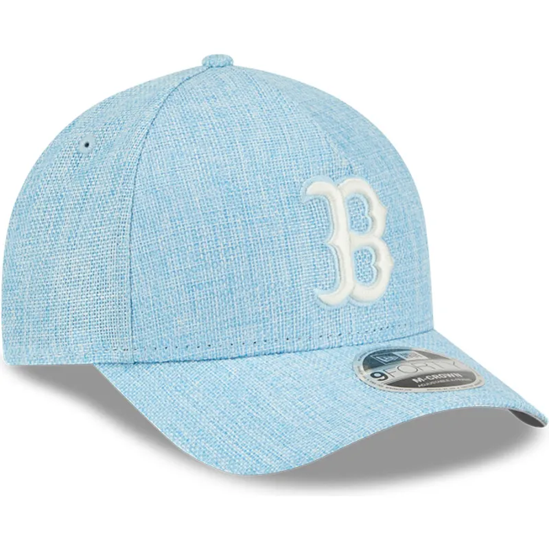 mutsid-kumer-sinine-snapback-9forty-m-crown-a-frame-cotton-weave-boston-red-sox-mlb-new-era