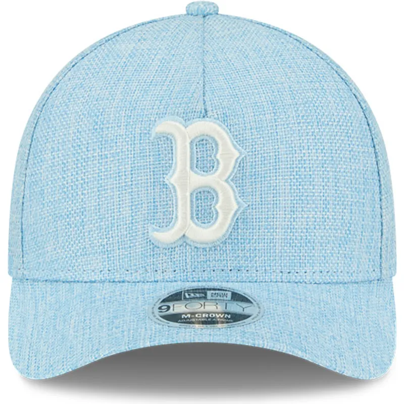 mutsid-kumer-sinine-snapback-9forty-m-crown-a-frame-cotton-weave-boston-red-sox-mlb-new-era