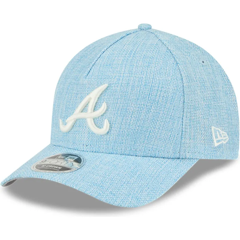 mutsid-kumer-sinine-snapback-9forty-m-crown-a-frame-cotton-weave-atlanta-braves-mlb-new-era