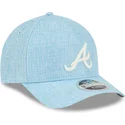 mutsid-kumer-sinine-snapback-9forty-m-crown-a-frame-cotton-weave-atlanta-braves-mlb-new-era