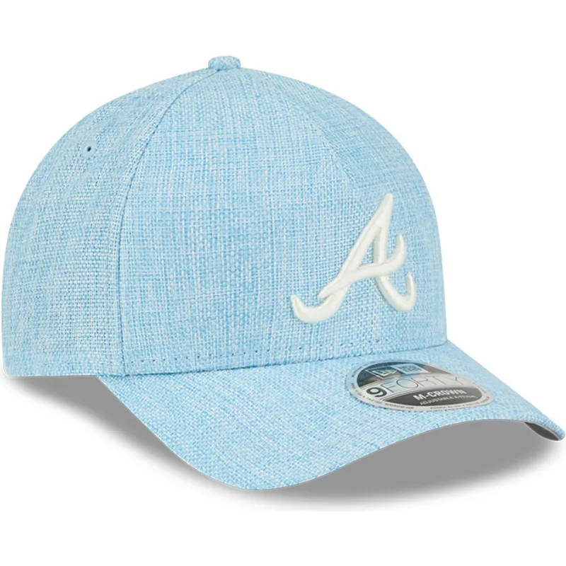 mutsid-kumer-sinine-snapback-9forty-m-crown-a-frame-cotton-weave-atlanta-braves-mlb-new-era