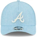 mutsid-kumer-sinine-snapback-9forty-m-crown-a-frame-cotton-weave-atlanta-braves-mlb-new-era