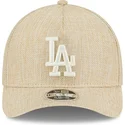 mutsid-kumer-beez-snapback-9forty-m-crown-a-frame-cotton-weave-los-angeles-dodgers-mlb-new-era
