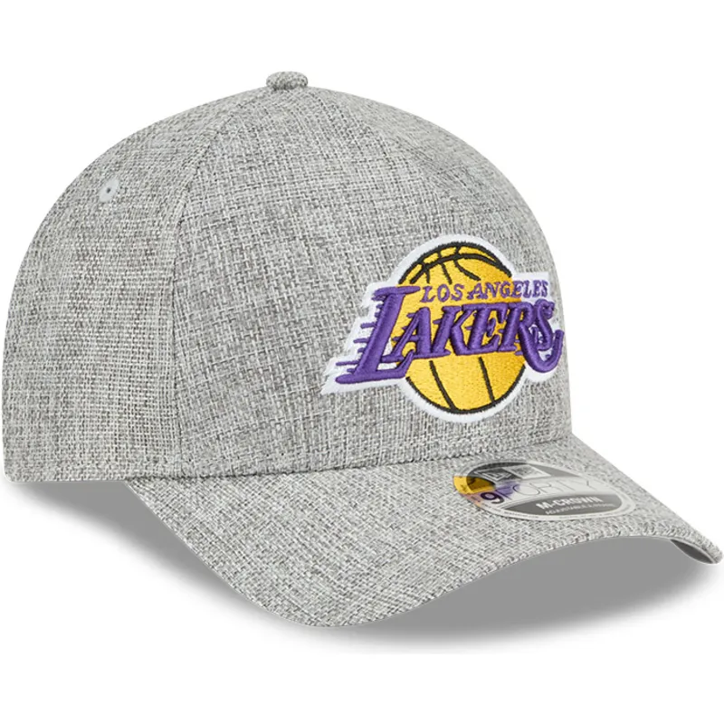 mutsid-kumer-hall-snapback-9forty-m-crown-a-frame-cotton-weave-los-angeles-lakers-nba-new-era