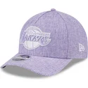 mutsid-kumer-violetne-snapback-9forty-m-crown-a-frame-cotton-weave-los-angeles-lakers-nba-new-era