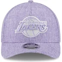mutsid-kumer-violetne-snapback-9forty-m-crown-a-frame-cotton-weave-los-angeles-lakers-nba-new-era