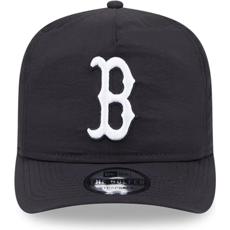 mutsid-kumer-must-reguleeritav-golfer-everyday-nylon-boston-red-sox-mlb-new-era