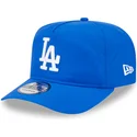 new-era-curved-brim-golfer-everyday-nylon-los-angeles-dodgers-mlb-blue-adjustable-cap