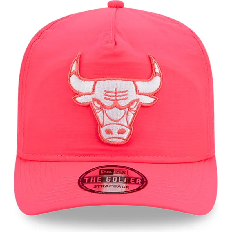 mutsid-kumer-roosa-reguleeritav-golfer-everyday-nylon-chicago-bulls-nba-new-era