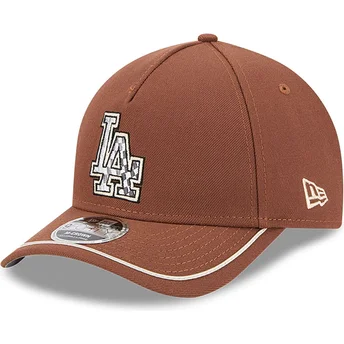 Mütsid kumer pruun snapback 9FORTY M-Crown A Frame Motorsport Los Angeles Dodgers MLB New Era