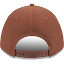 cap-kumer-brown-snapback-9forty-m-crown-a-frame-motorsport-los-angeles-dodgers-mlb-new-era