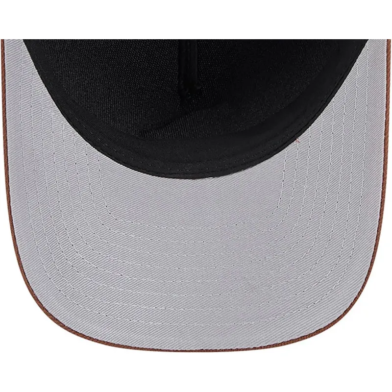 cap-kumer-brown-snapback-9forty-m-crown-a-frame-motorsport-los-angeles-dodgers-mlb-new-era
