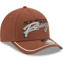 mutsid-kumer-pruun-snapback-9forty-m-crown-a-frame-motorsport-nascar-new-era