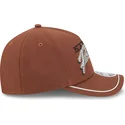 mutsid-kumer-pruun-snapback-9forty-m-crown-a-frame-motorsport-nascar-new-era