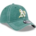 mutsid-kumer-roheline-reguleeritav-9twenty-washed-contrast-oakland-athletics-mlb-new-era