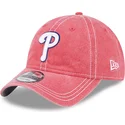 mutsid-kumer-roosa-reguleeritav-9twenty-washed-contrast-philadelphia-phillies-mlb-new-era