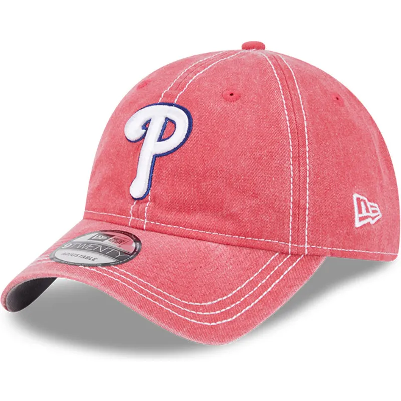 mutsid-kumer-roosa-reguleeritav-9twenty-washed-contrast-philadelphia-phillies-mlb-new-era
