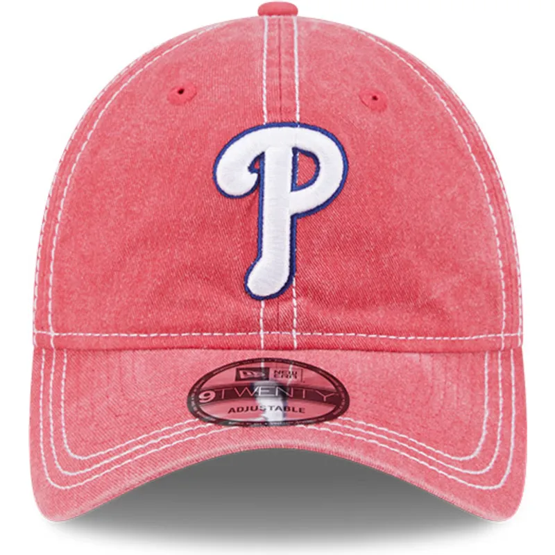 mutsid-kumer-roosa-reguleeritav-9twenty-washed-contrast-philadelphia-phillies-mlb-new-era