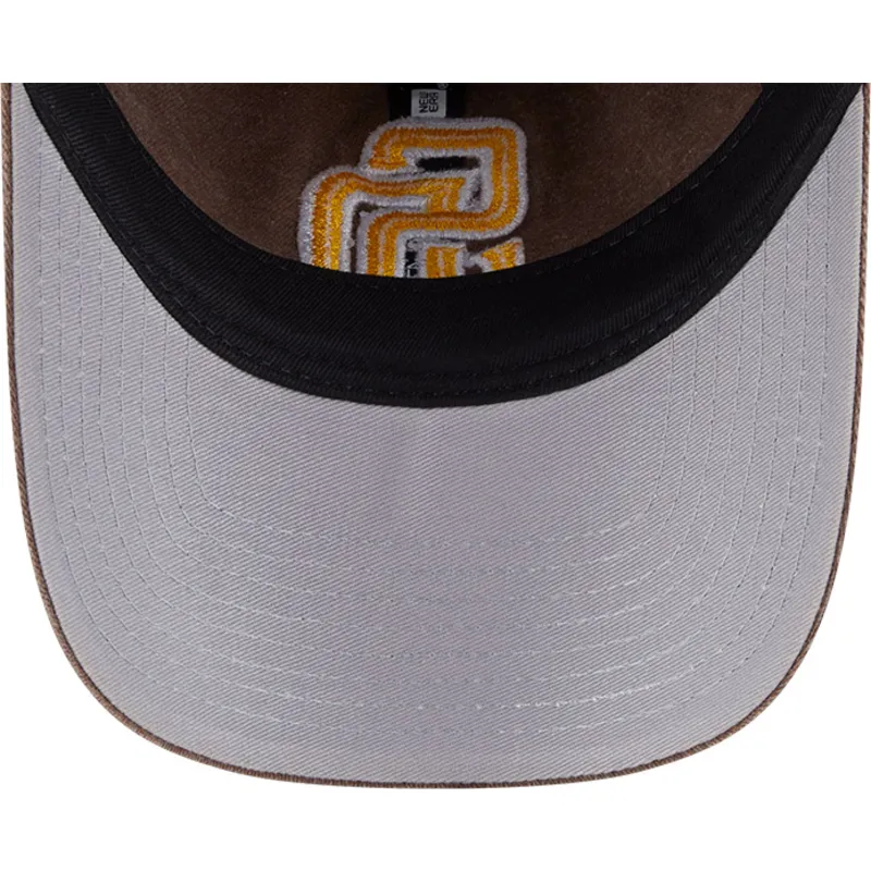 mutsid-kumer-pruun-reguleeritav-9twenty-washed-contrast-san-diego-padres-mlb-new-era