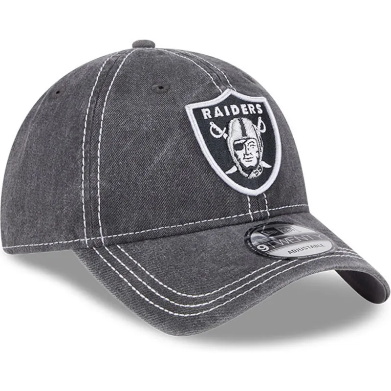 mutsid-kumer-hall-reguleeritav-9twenty-washed-contrast-las-vegas-raiders-nfl-new-era