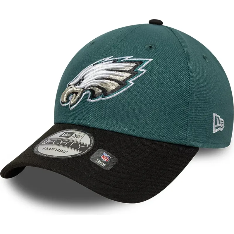 cap-kumer-green-adjustable-strap-9forty-the-league-philadelphia-eagles-nfl-new-era