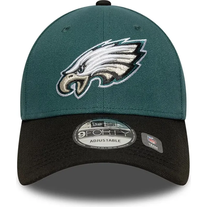 cap-kumer-green-adjustable-strap-9forty-the-league-philadelphia-eagles-nfl-new-era